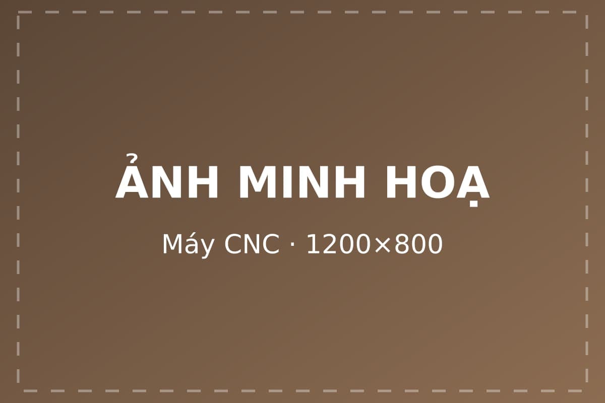 Máy phay CNC trong xưởng — ảnh minh hoạ